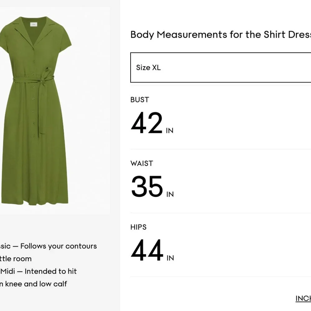 Wilfred Green Button Down Shirt Dress - Picture 9 of 12
